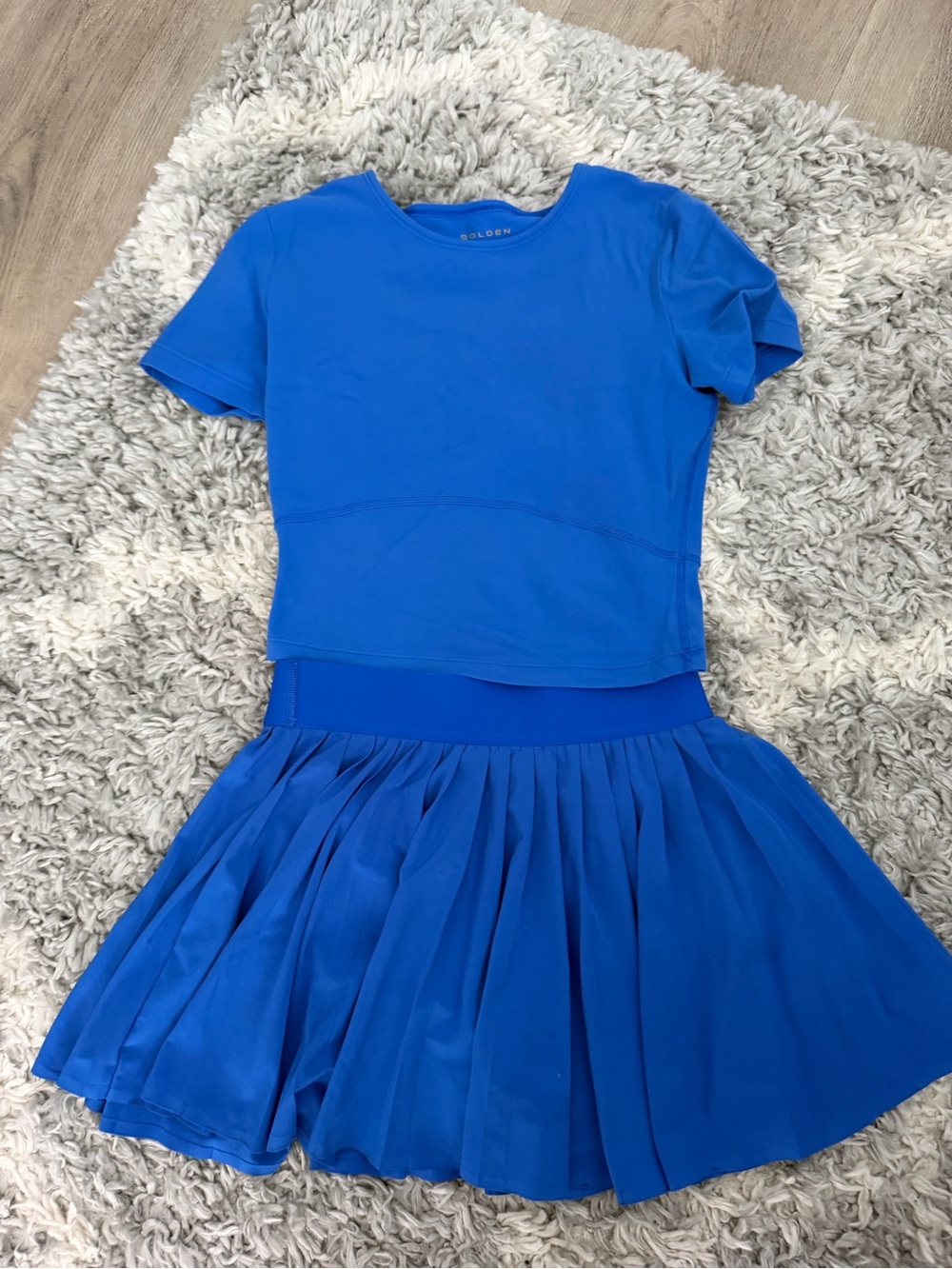 Aritzia Golden Tennis-Style Set
